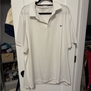 Vineyard Vines XXL Men's White Polo Shirt